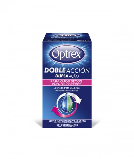 Optrex Doble Acción Colirio para Ojos Secos 10 ml