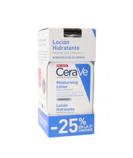 Cerave Loción Hidratante Duplo 2x473 ml