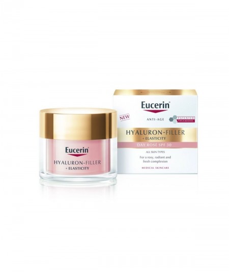 Eucerin Hyaluron Filler +Elasticity Crema de Día Rose 50 ml
