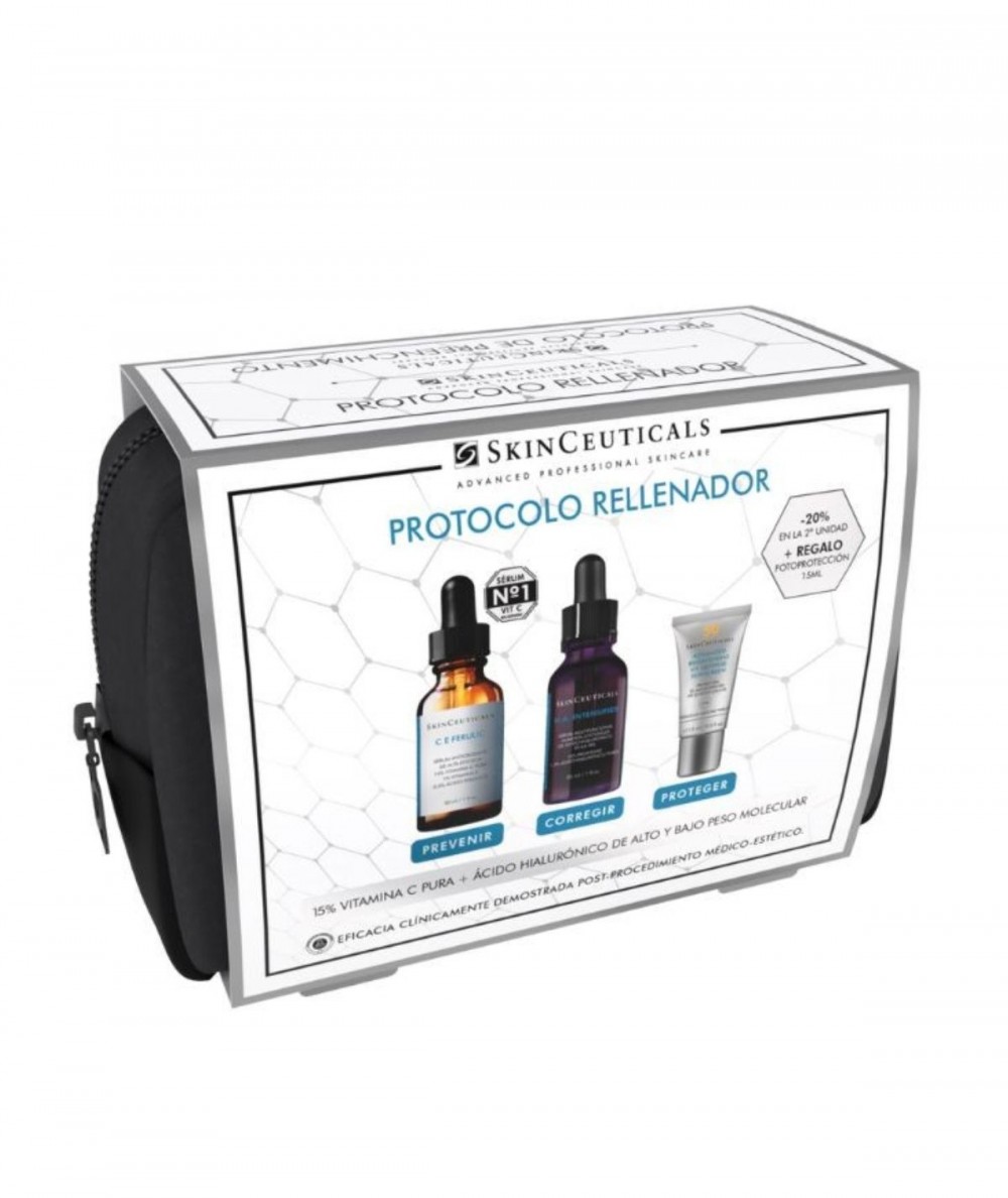 Skinceuticals Cofre CE Ferulic 30 ml + HA Intensifier 30ml + Regalo Advanced Brightening 15 ml