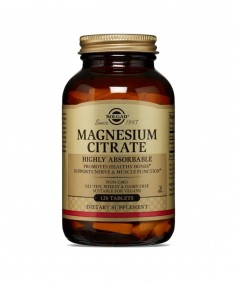 Solgar Magnesium Citrate 120 Comprimidos