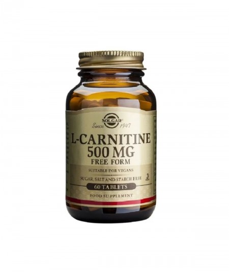 Solgar L-Carnitine 500 mg 60 Comprimidos