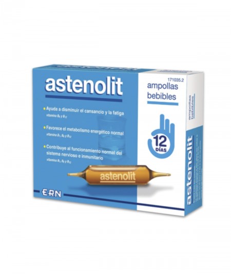 Astenolit 12 Ampollas Bebibles