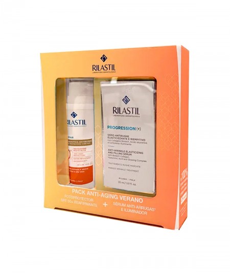 Rilastil Pack Age Repair SPF50+ Crema 50ml +Serum Progression 30ml