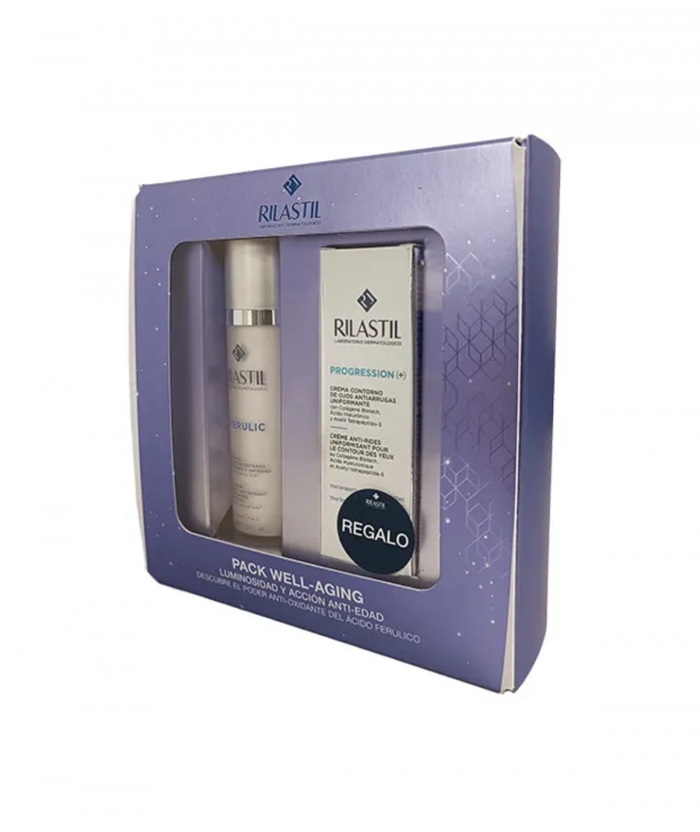Rilastil Pack Well-Aging Serum S-Ferulic + Contorno Progression