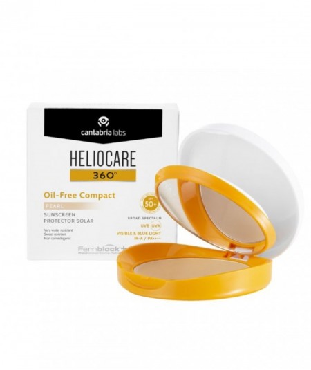 Heliocare 360 Oil Free Compact Pearl SPF50+