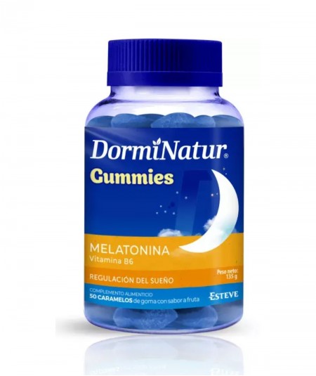 DormiNatur Gummies Melatonina 50 Caramelos