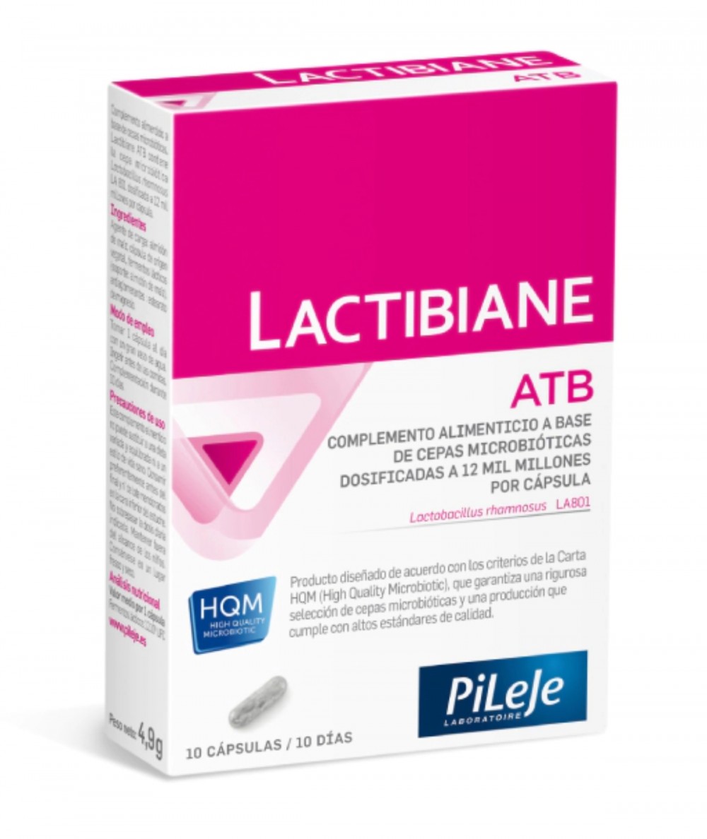 Pileje Lactibiane ATB 10 Cápsulas