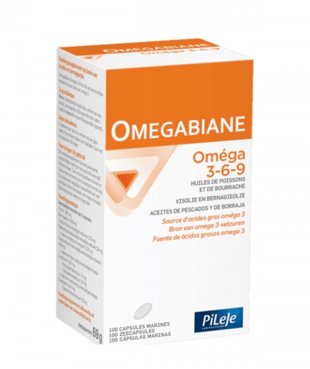 Pileje Omegabiane Omega 3-6-9 100 Cápsulas