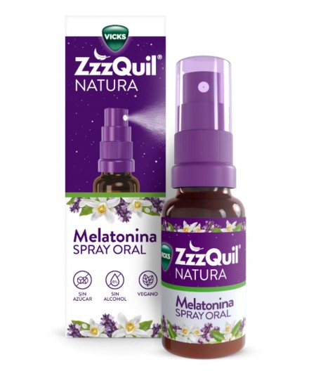 Vicks ZzzQuil Natura Melatonina Spray 30 ml
