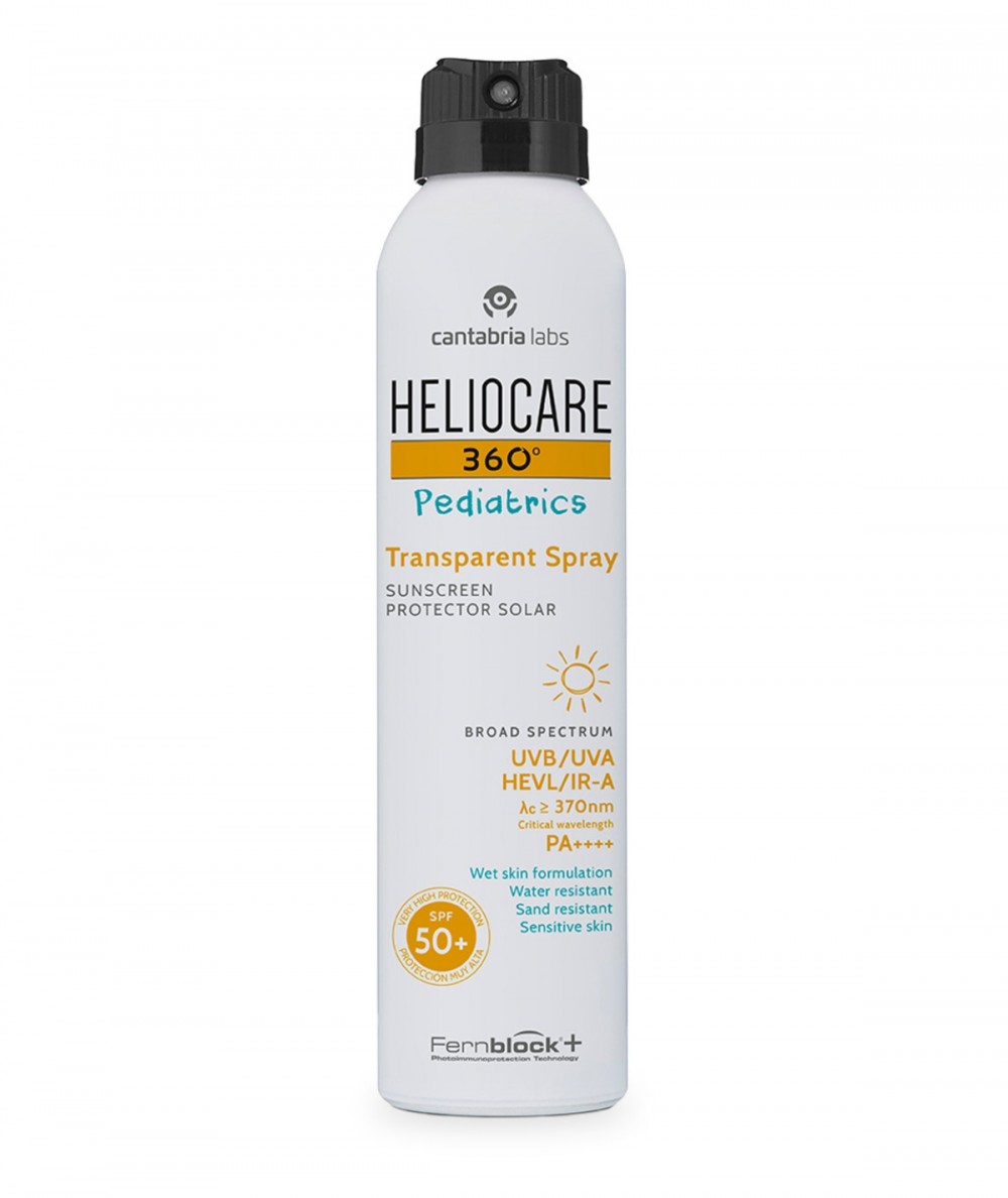 Heliocare 360 Pediatrics Transparent Spray SPF50+ 200 ml