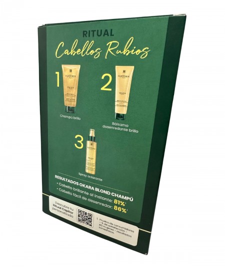 Rene Furterer Pack Reflejos Rubios Okara Blond Champú 200ml + Spray Okara Blond 150 ml