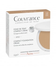 Avene Couvrance Maquillaje Compacto Tono 1.2 Arena Sable Sand 8,5g