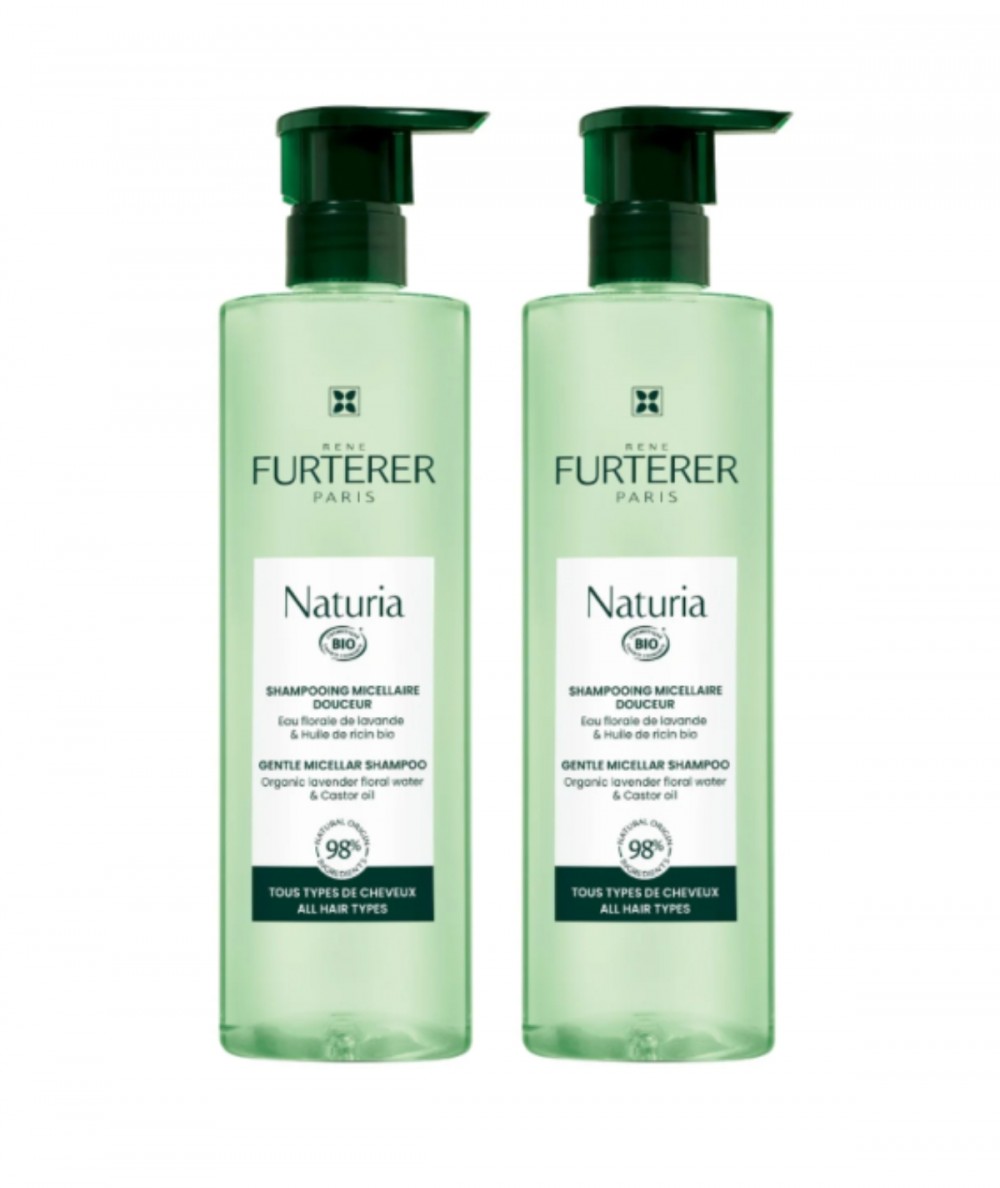 Rene Furterer Naturia Champú Duplo 2x400 ml