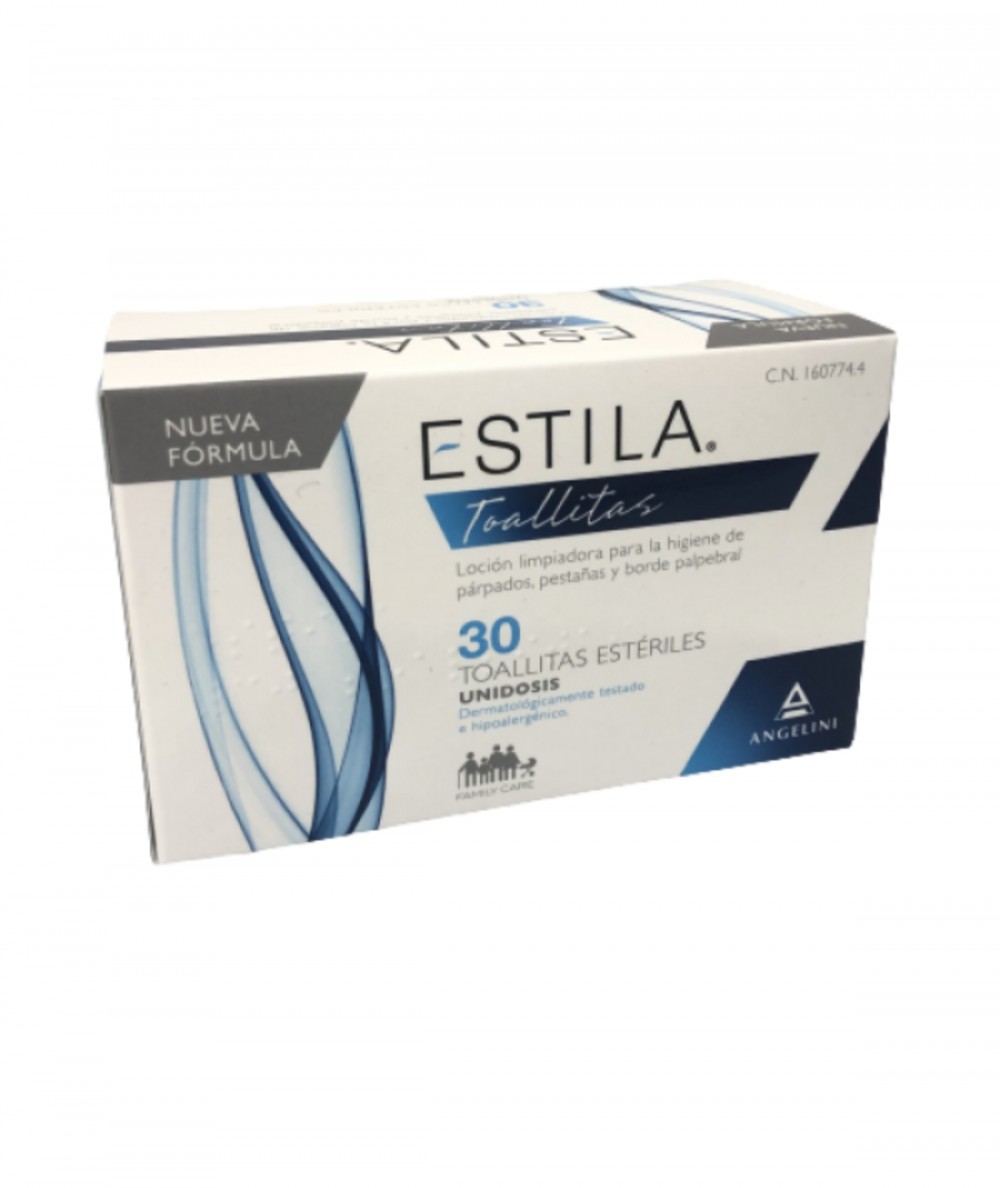 Estila Toallitas Palpebrales 30 Unidades