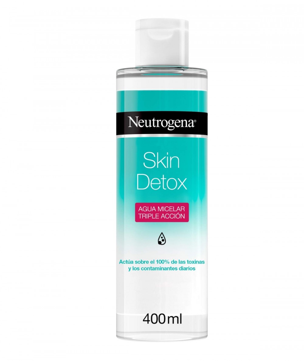 Neutrogena Skin Detox Agua Micelar Triple Acción 400ml