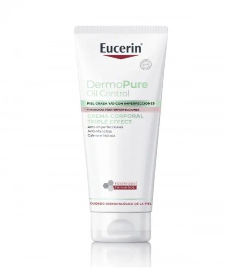 Eucerin Dermo Pure Oil Control Crema Corporal Triple Effect 200 ml