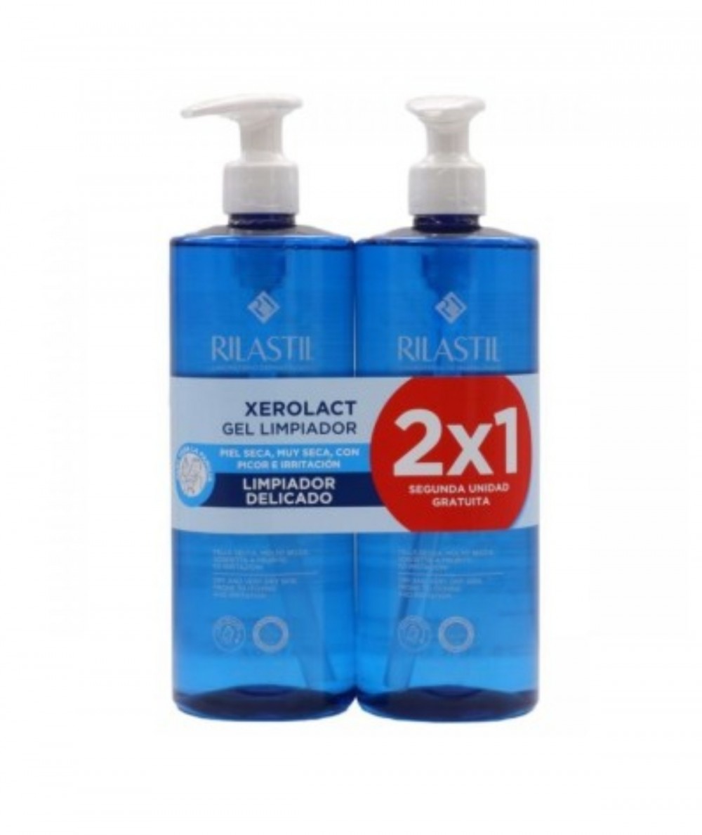 Rilastil Xerolact Gel de Baño Duplo 2x750ml