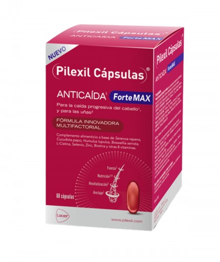 Pilexil Capsulas Anticaida Forte Max 60 Capsulas