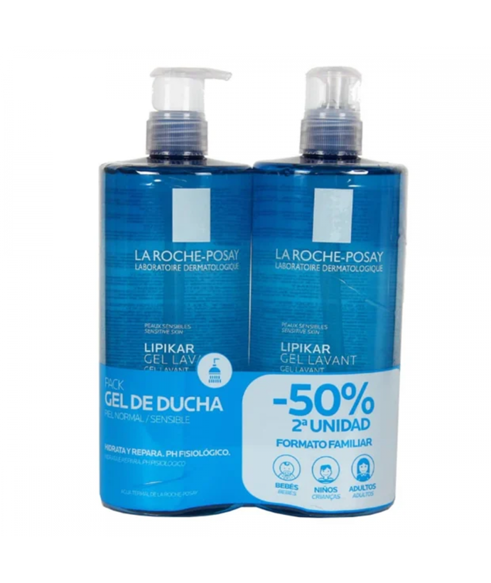LA ROCHE POSAY LIPIKAR GEL LAVANTE 1L (50% 2ºU)