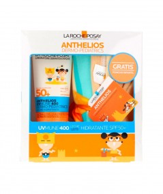Anthelios Dermo-Pediatrics Leche Hidratante SPF50+ 200ml+ Poncho de REGALO