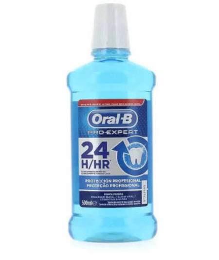Oral B Colutorio Pro Exp 24H S Alc 500ML