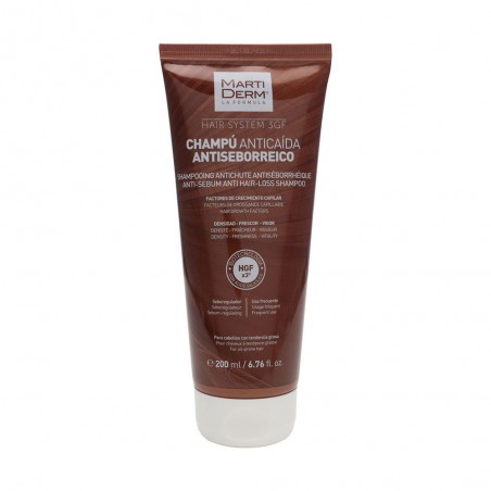 Martiderm Champú Anticaída Antiseborreico 200 ml