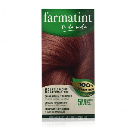 Farmatint 5M Castaño Claro Caoba 130 ml