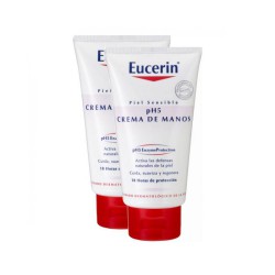 Eucerin Duplo PH5 Crema De Manos 2 x 75 ml (50% 2ª Unidad)