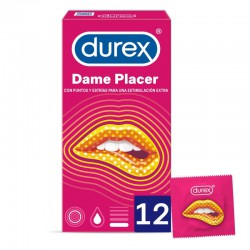 Durex Preservativos Dame Placer 12 UND
