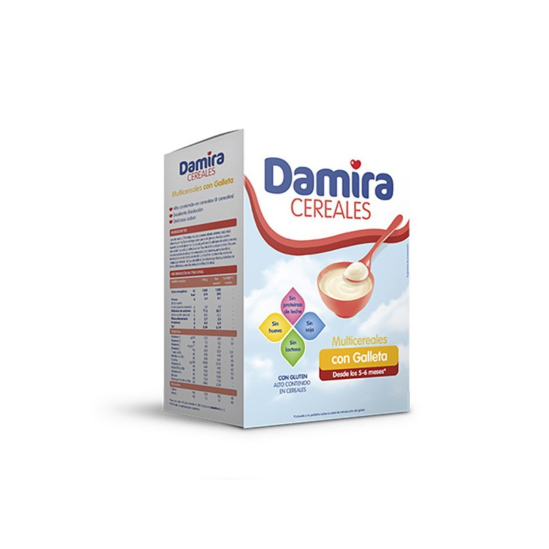 Damira 8 Cereales con Galleta María 600 g