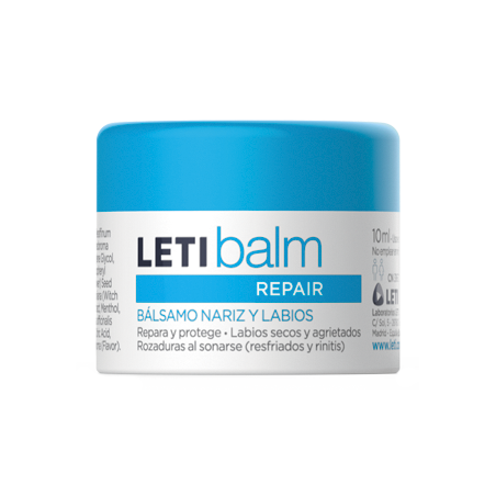 Letibalm Bálsamo Reparador Nariz y Labios Tarro 10 ml