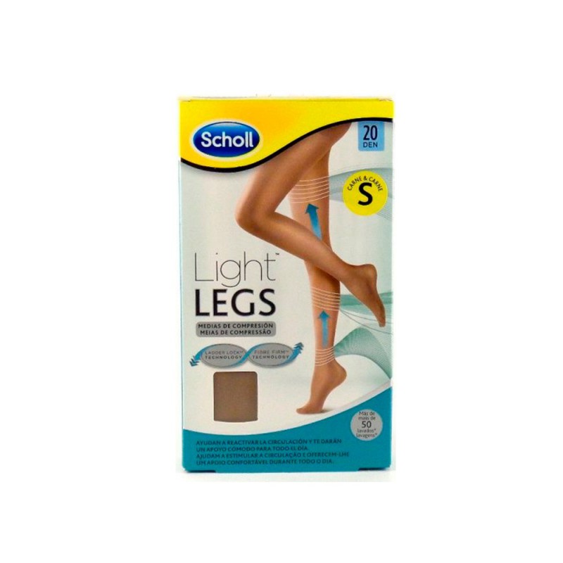 Dr Scholl Light Medias Compresión 20 Den Carne S