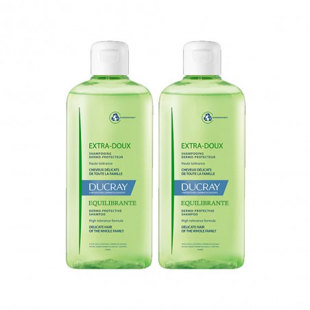 Duplo Champú Ducray Equilibrante 2x400 ml
