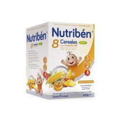 Nutribén 8 Cereales y Miel con 4 Frutas 600g