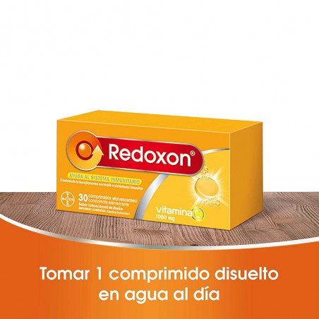 Redoxon Vitamina C 1000mg Limón 30 Comprimidos Efervescentes