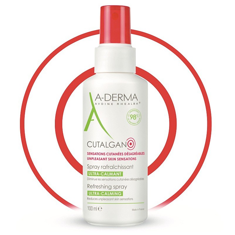 A-derma Cutalgan Spray Refrescante Ultra Calmante 100ml