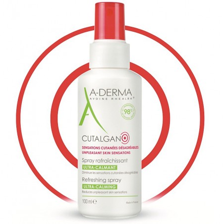 A-derma Cutalgan Spray Refrescante Ultra Calmante 100ml