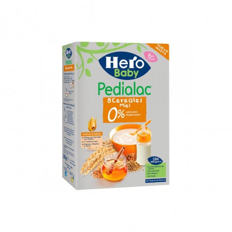 Hero Baby Pedialac Papilla 8 Cereales y Miel 340g