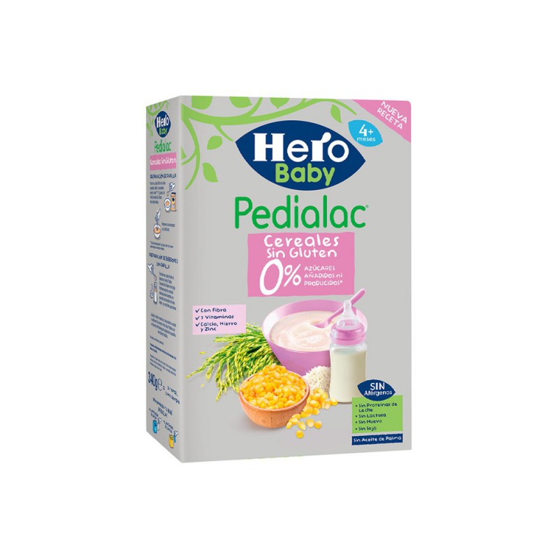 Pedialac Cereales sin Gluten 340g - Hero Baby Pedialac