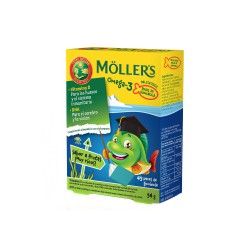 Moller Omega3 45 Gominolas