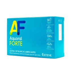 Aquoral Forte Gotas Oftálmicas Ácido Hialurónico 0.4% 30 Monodosis 0.5 ml