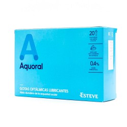 Aquoral Gotas Oftálmicas 0.5 ml 20 Unidades