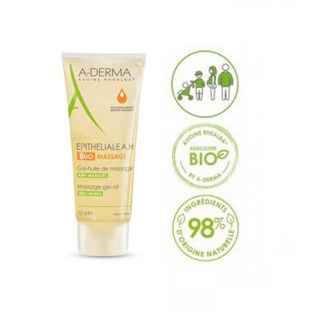 A-derma Epitheliale AH Duo Gel Aceite Masaje 100ml
