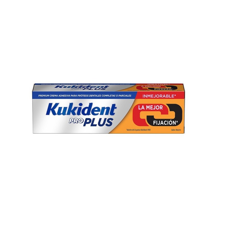 Kukident Pro Doble Acción Crema Adhesiva 40g