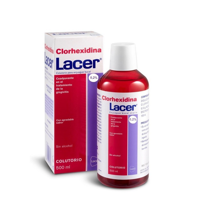 Lacer Colutorio Clorhexidina 0,2% 500ml