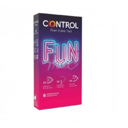 Control Fun Preservativos Mix  6 Unidades