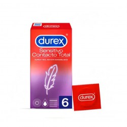 Durex Preservativos Contacto Total 6 Unidades