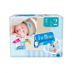 Chelino Fashion Love T2 (3-6 Kg) 28 Pañales