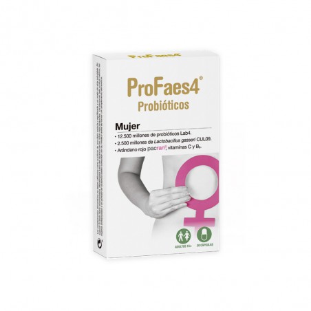 Profaes Mujer Probiotico para el Sistema Urinario 30 Cápsulas